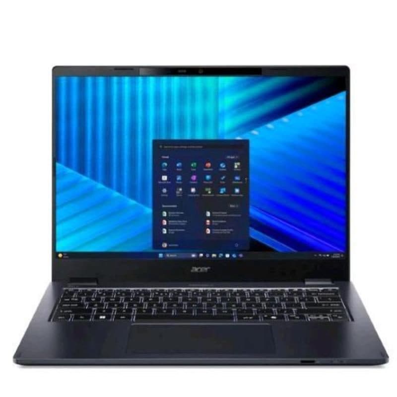 Notebook 14 pollici WUXGA Intel Core Ultra 7 255U 16GB SSD 512GB Windows 11 Pro blu notte - Acer TravelMate P4 14