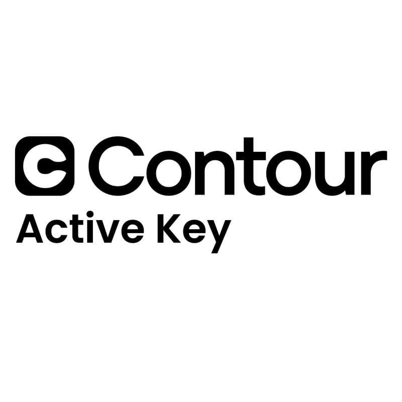 Tastiera industriale USB layout tedesco nero - Contour Design Active Key AK-C4110
