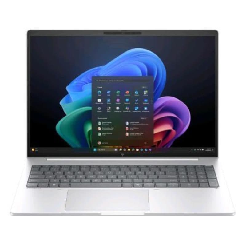 Notebook Copilot+ 16 pollici WUXGA Intel Core Ultra 5 236V 16GB RAM SSD 512GB Windows 11 Pro argento - HP EliteBook 8 G1i