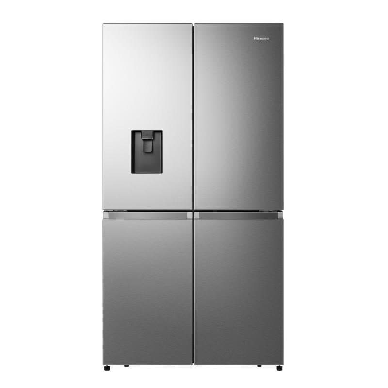 Frigorifero 4 porte Total No Frost Plus 606 L classe E 91 cm inox - Hisense RQ758N4SWSE