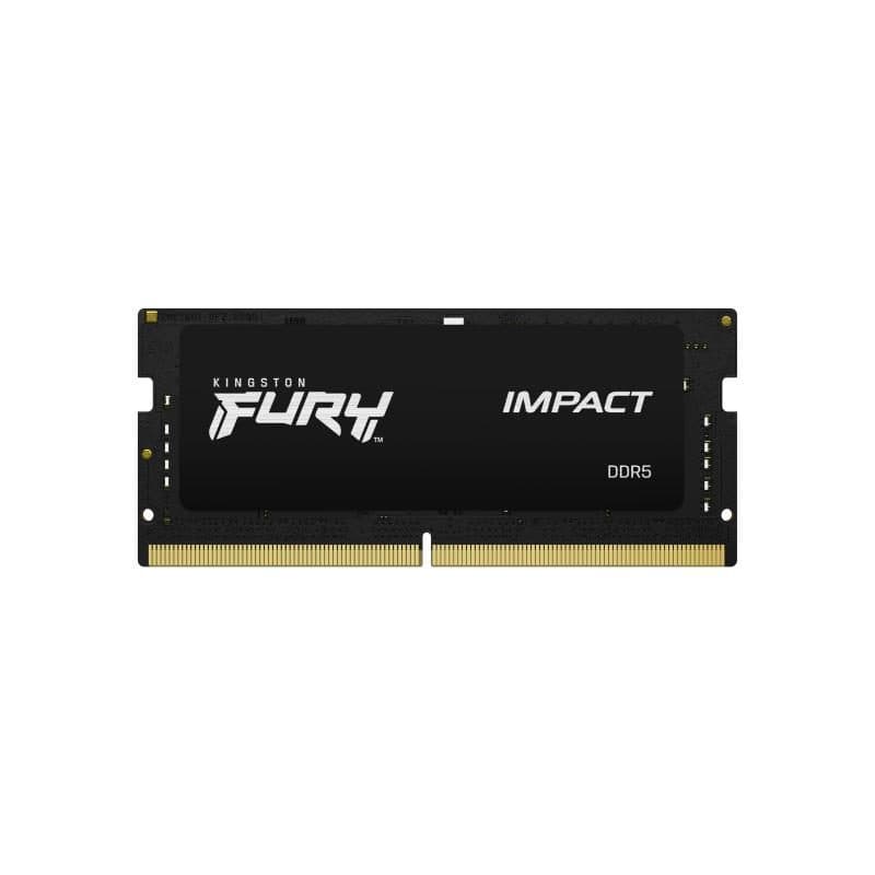 Memoria RAM 64GB (kit da 2) DDR5 4800 MT/s CL38 SODIMM - Kingston Fury Impact