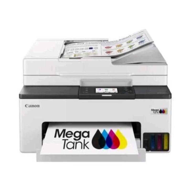 Stampante multifunzione 4 in 1 ricaricabile 15 ipm stampa fronte/retro LCD ADF fax Wi-Fi cloud - Canon MAXIFY GX2051 EB2