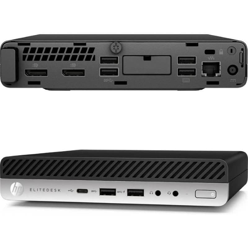PC desktop mini ricondizionato Intel Core i5-8500T 16GB RAM 512GB Windows 11 Pro - PC Reset 800 G4 Tiny-Mini