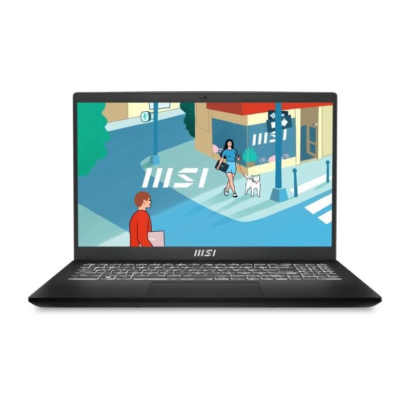 Notebook 15,6 pollici Intel Core i5-1335U 8GB RAM SSD 512GB Windows 11 tastiera retroilluminata - MSI Modern 15