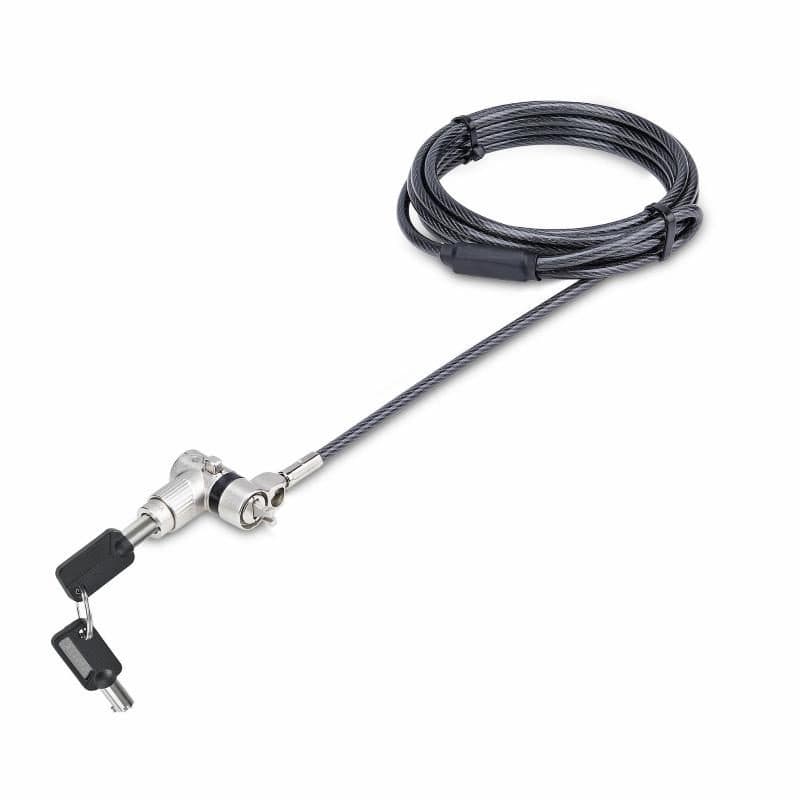 Cavo di sicurezza nero 2 m - StarTech.com UNIVKA25-LAPTOP-LOCK