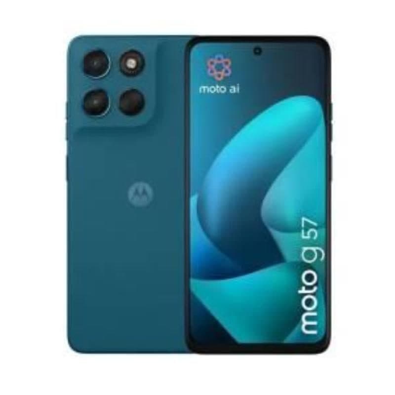 Smartphone 5G 8GB RAM 256GB 6.72 pollici Dual SIM Corsair Green - Motorola Moto G57