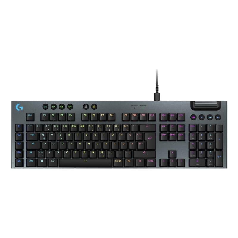 Tastiera gaming USB QWERTZ (layout tedesco) nero - Logitech G915 X
