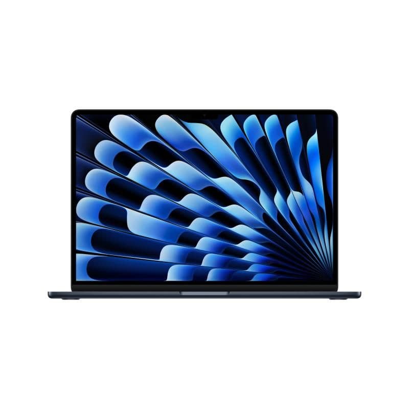 Notebook 15 pollici chip Apple M5 CPU 10-core GPU 10-core 16GB RAM SSD 512GB mezzanotte - Apple MacBook Air 15