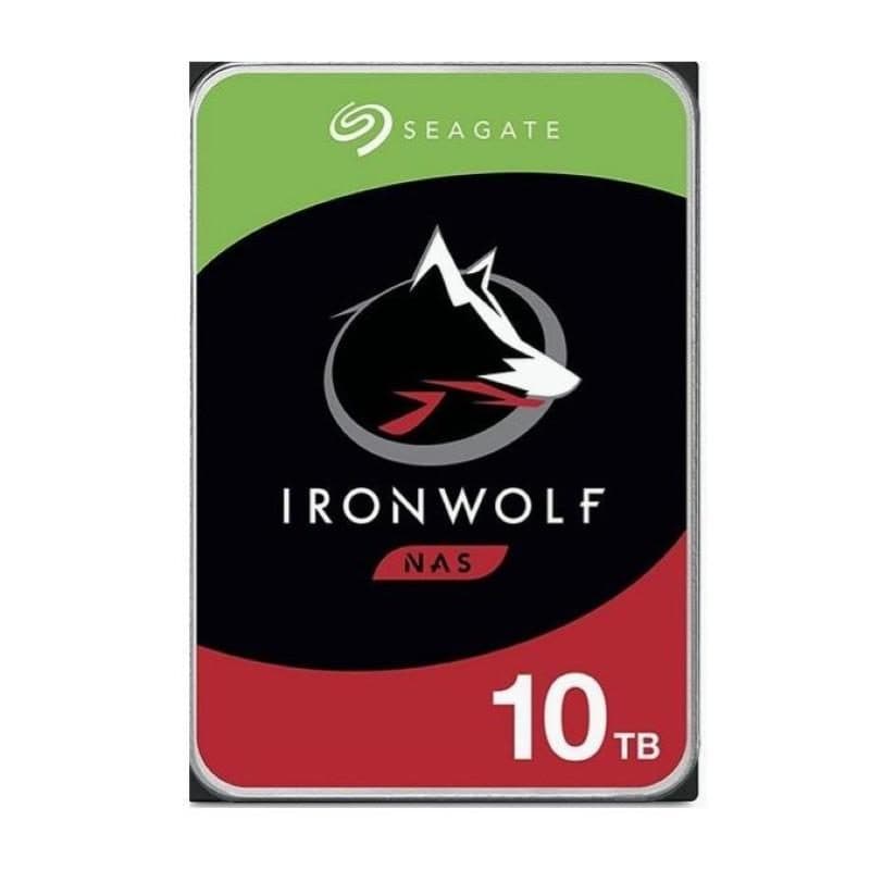 Hard disk 10TB SATA 3 3.5 pollici per NAS - IronWolf ST10000VN000