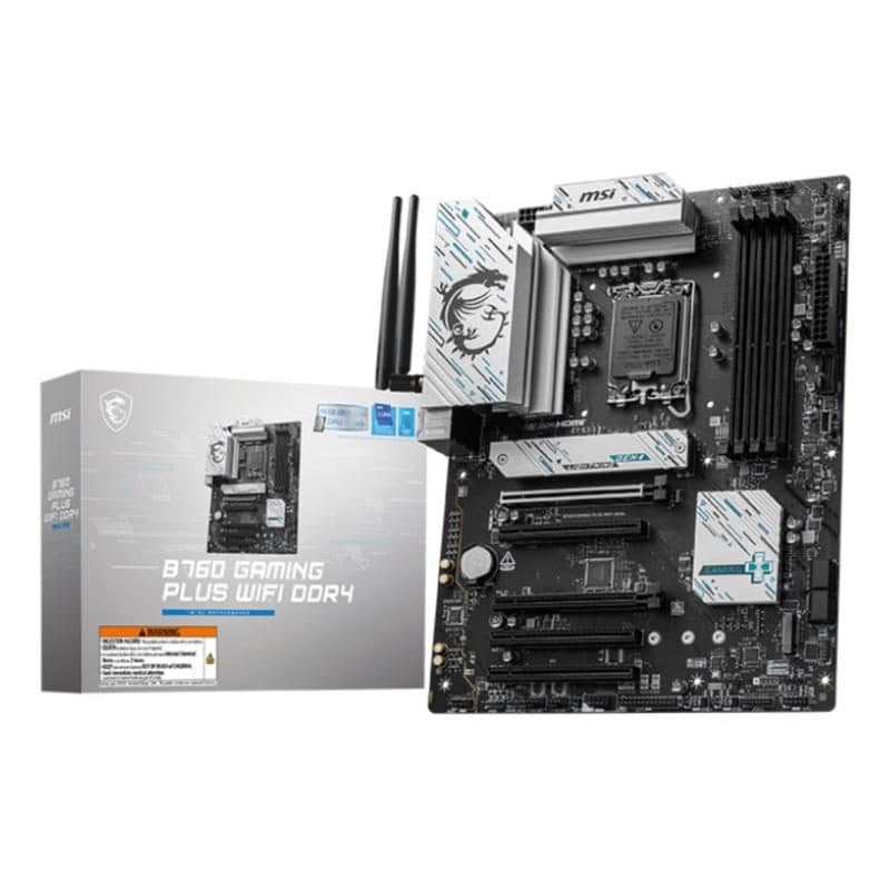 Scheda madre Intel B760 LGA 1700 ATX DDR4 - MSI B760 Gaming Plus WiFi