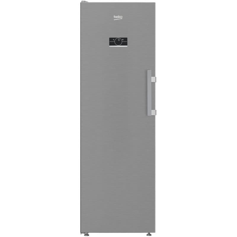 Congelatore verticale 313 L classe E NoFrost 5 cassetti inox - Beko B5RMFNE314X