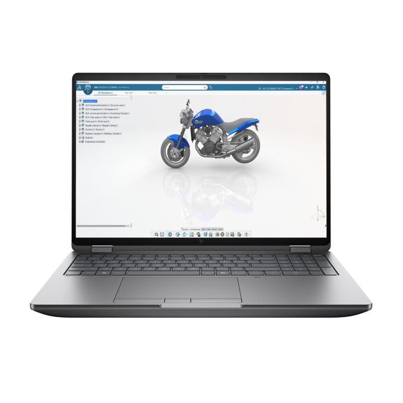 Notebook 16 pollici 2.5K Core Ultra 9 285HX 64GB RTX PRO 4000 2TB Windows 11 Pro - HP ZBook Fury G1i