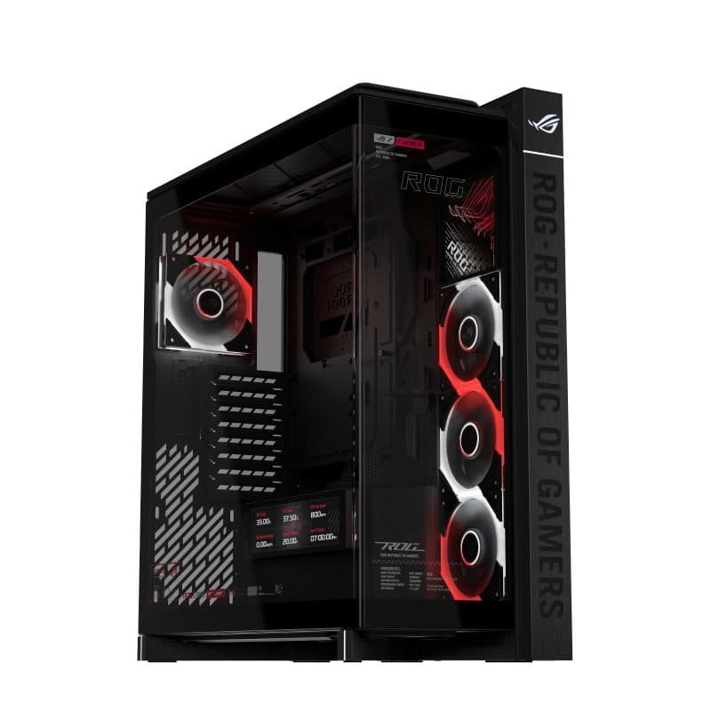 Case ARGB - ASUS ROG Cronox GR801 Curve TG