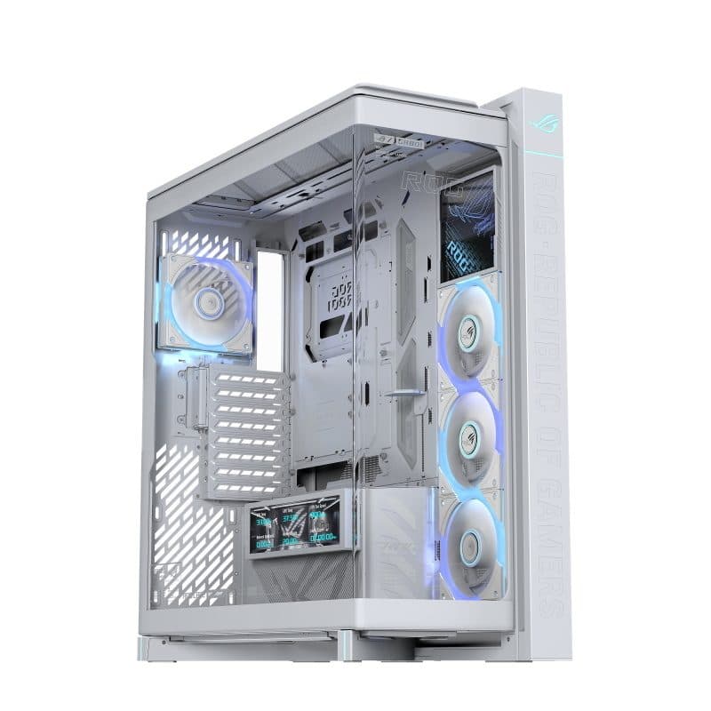 Case ARGB - ASUS ROG Cronox GR801 Curve TG
