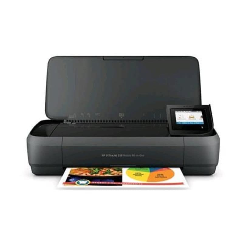 Stampante multifunzione inkjet a colori stampa copia scansione 20 ppm b/n 19 ppm colore Wi-Fi USB - HP OfficeJet 250 Mobile