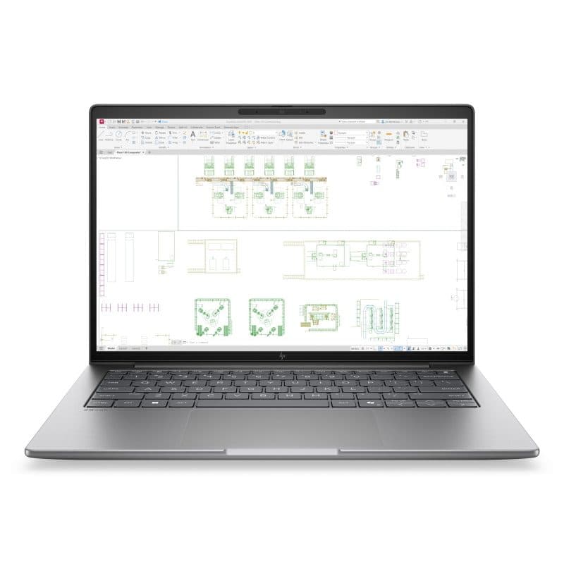 Notebook 14 pollici WUXGA Core Ultra 7 366H 24GB RTX PRO 500 Blackwell 512GB Windows 11 Pro - HP ZBook 8 G2i