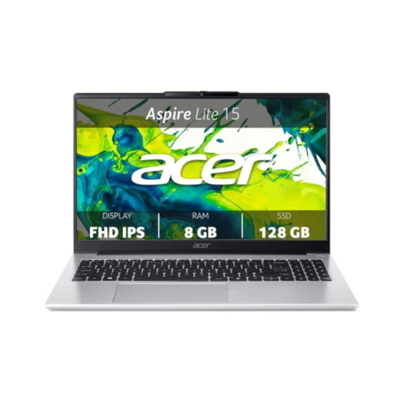 Notebook 15,6 pollici Celeron N4500 8GB SSD 128GB Windows 11 - Acer Aspire Lite 15 NX.DJXET.003