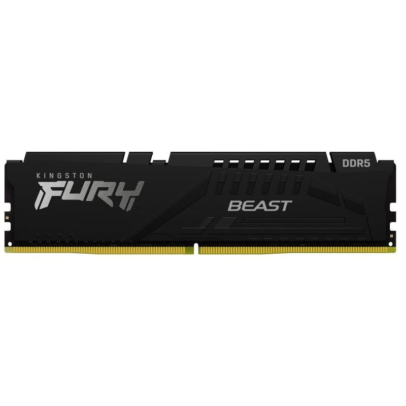 Memoria RAM 64GB (kit da 2) DDR5 5600 MT/s CL40 DIMM nero - Kingston Fury Beast