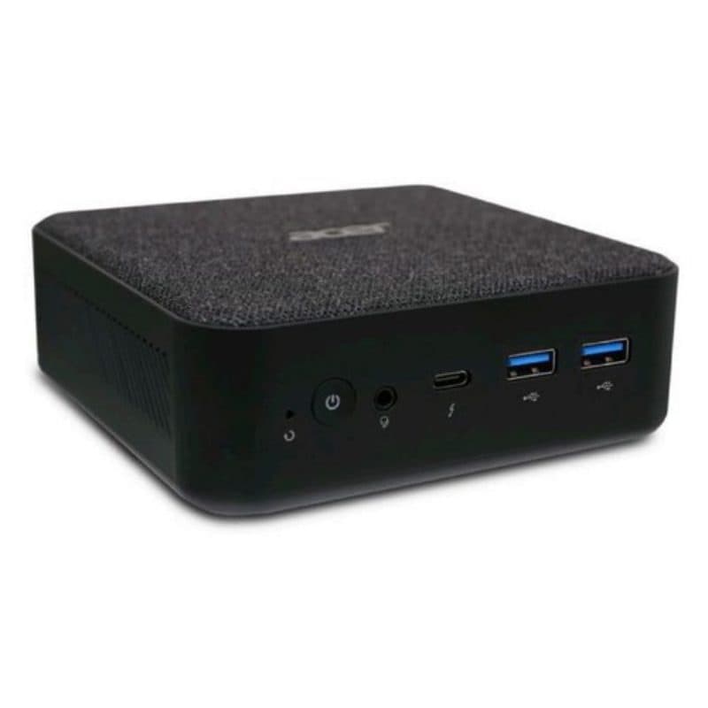 Mini PC Intel Core Ultra 7 155H 32GB DDR4 SSD 1TB Windows 11 Pro nero - Acer Revo Box RB102
