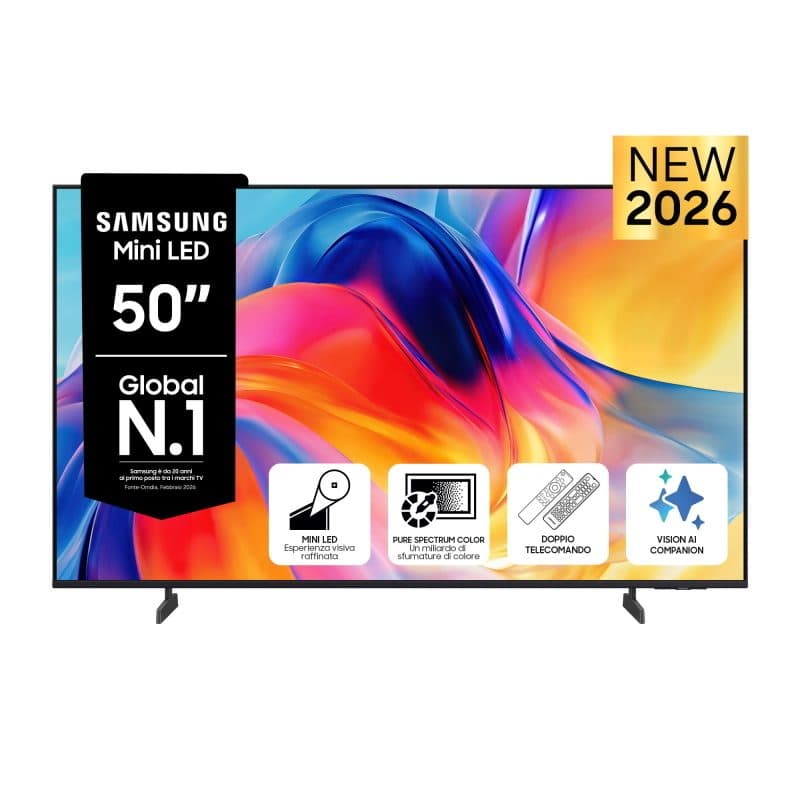 Televisore Mini LED 50 pollici 4K - Samsung