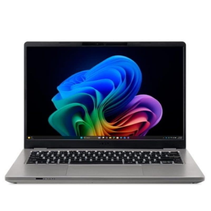Notebook AI 14 pollici WUXGA Core Ultra 7 355 16GB SSD 512GB Wi-Fi 7 Windows 11 Pro grigio - Acer TravelMate P4 14 AI