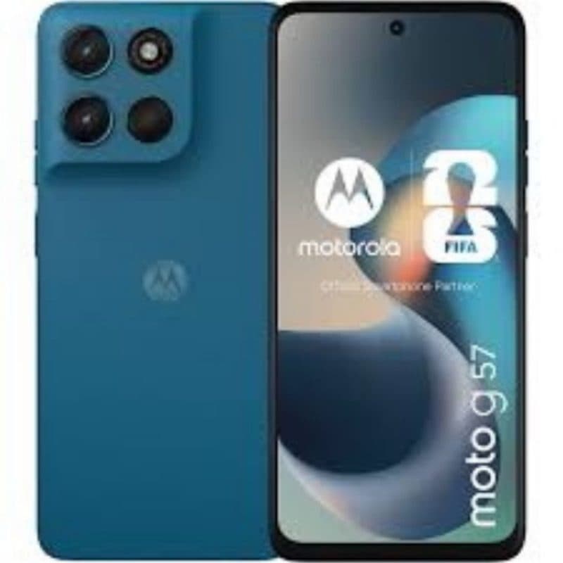 Smartphone 5G Dual SIM 6.72 pollici octa core 8GB RAM 256GB Corsair Green - Motorola Moto G57