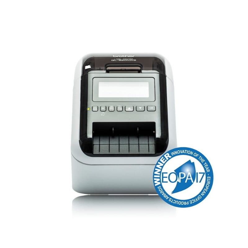 Stampante per etichette a termica diretta a colori 300 x 600 dpi 176 mm/s cablata e wireless - Brother QL-820NWBVMXX1