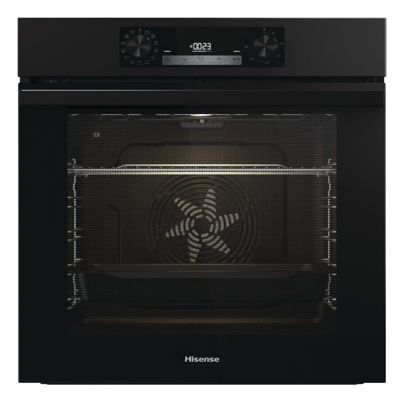 Forno da incasso ventilato multifunzione 60 cm nero - Hisense BI64211EPB