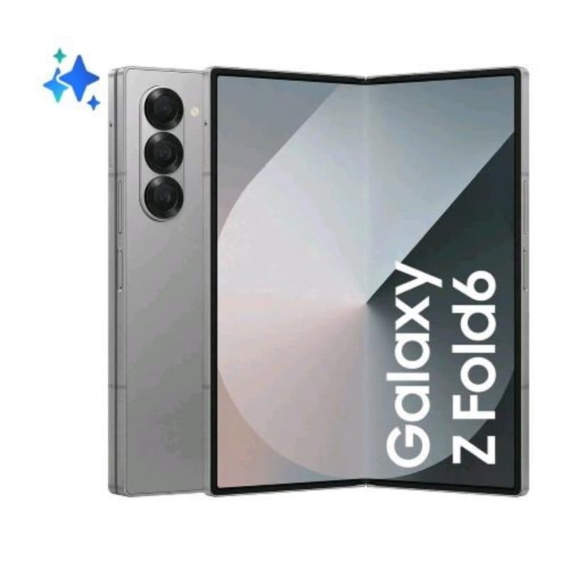 Smartphone 5G dual SIM display 7.6 pollici octa core 1TB RAM 12GB Silver Shadow - Samsung Galaxy Z Fold6 F956