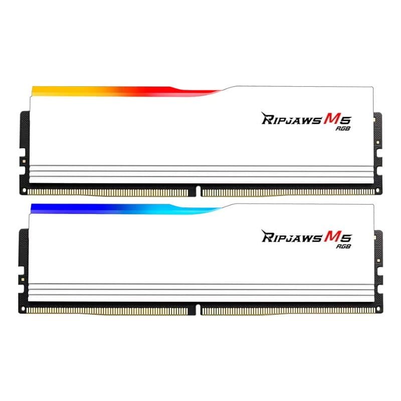 Memoria RAM 64GB (2 x 32GB) DDR5 5200 MHz - G.Skill Ripjaws M5 RGB F5-5200J4040A32GX2-RM5RW