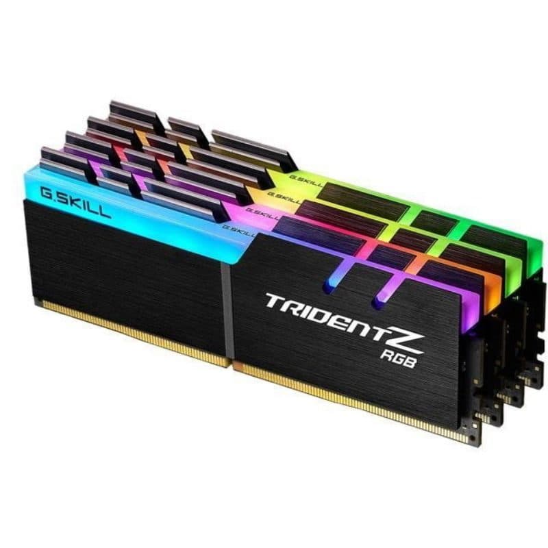 Memoria RAM 64GB (4 x 16GB) DDR4 3200 MHz - G.Skill Trident Z RGB F4-3200C16Q-64GTZR