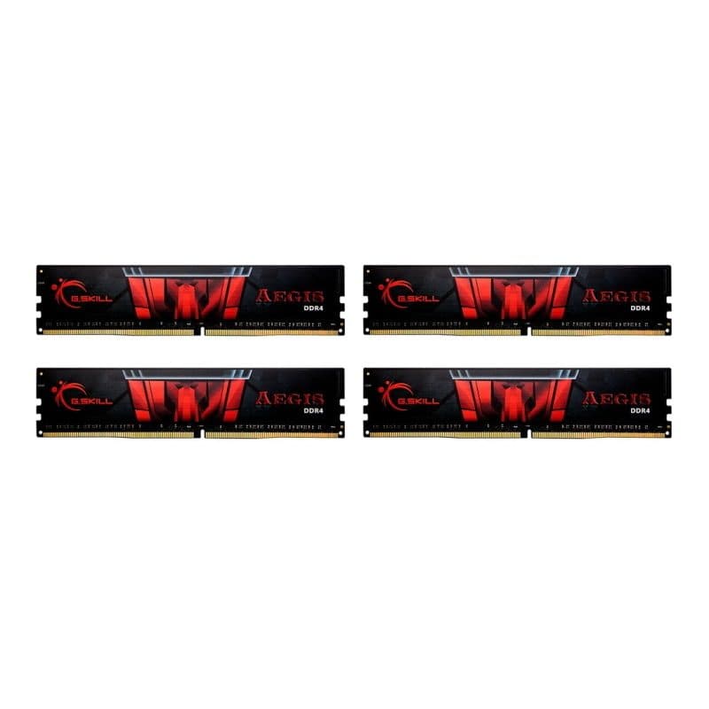 Memoria RAM 64GB (4 x 16GB) DDR4 3200 MHz - G.Skill Aegis F4-3200C16Q-64GIS