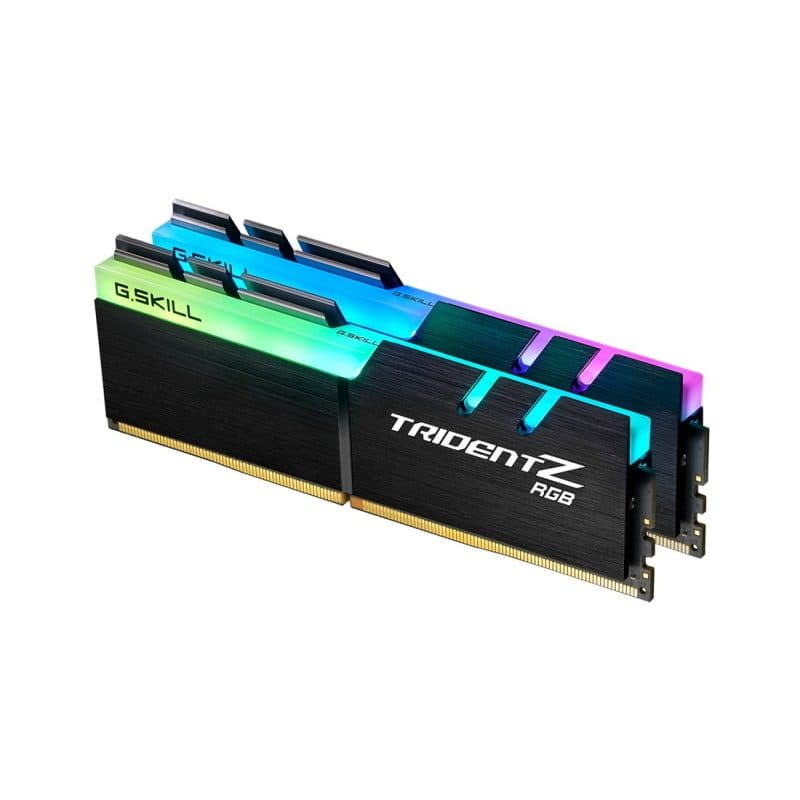 Memoria RAM 16GB (2 x 8GB) DDR4 3600 MHz - G.Skill Trident Z RGB F4-3600C18D-16GTZR