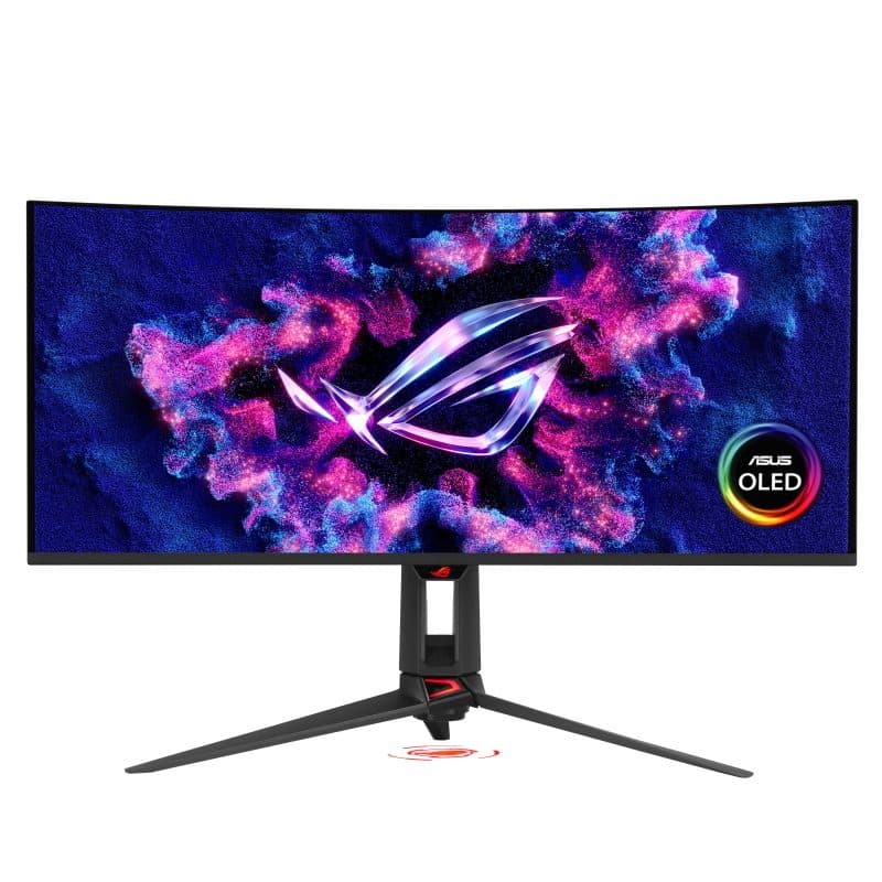 Monitor 34 pollici 86,4 cm 3440 x 1440 pixel Wide Quad HD QD-OLED nero - ASUS ROG Swift OLED PG34WCDN