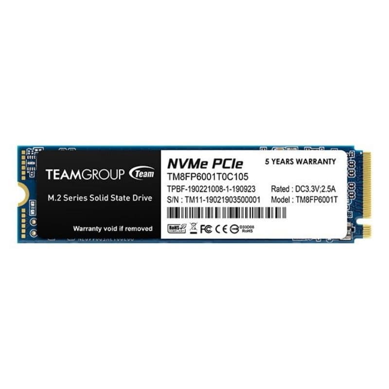 SSD M.2 1TB PCI Express 3.0 NVMe 3D NAND - Team Group MP33