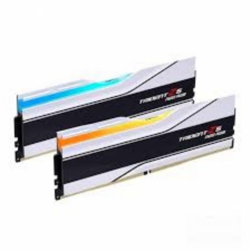 Kit memoria RAM 32GB (2 x 16GB) DDR5 6000 MHz CL36 bianco - G.Skill Trident Z5 NeoX RGB White
