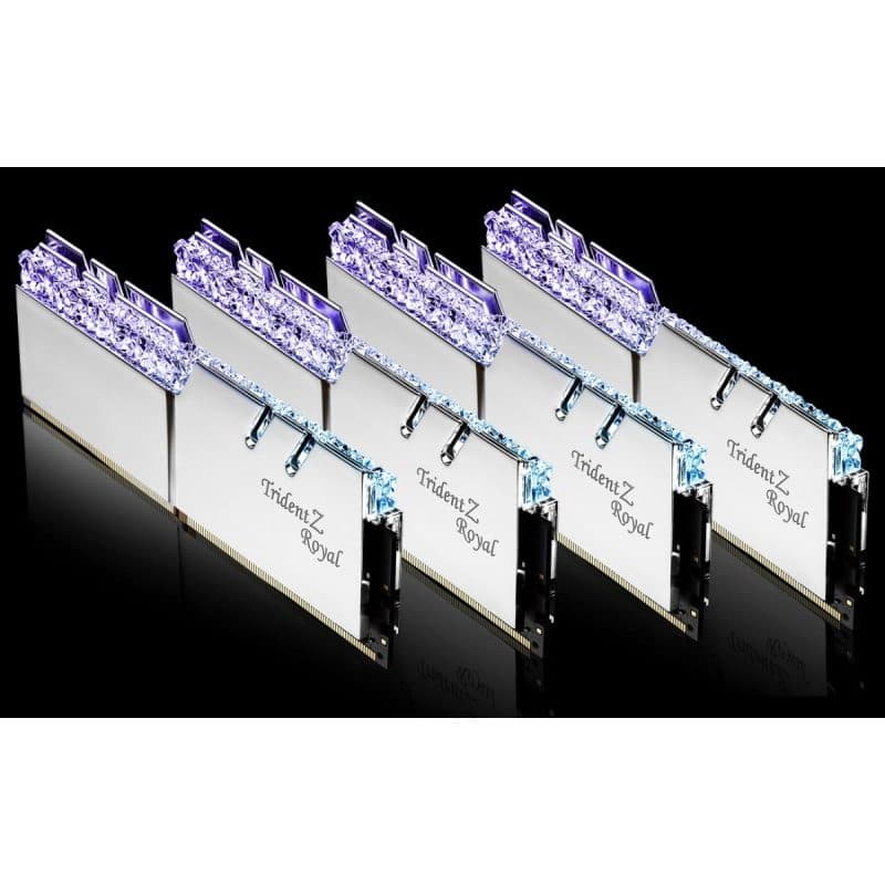 Memoria RAM 64GB (4 x 16GB) DDR4 3200 MHz - G.Skill Trident Z Royal F4-3200C16Q-64GTRS