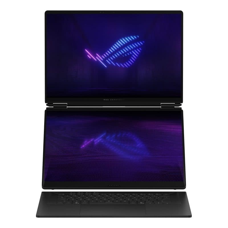 Notebook ibrido 2 in 1 16 pollici touch screen 3K Intel Core Ultra 9 386H 64GB LPDDR5X - ASUS ROG Zephyrus Duo GX651AX-SR004W