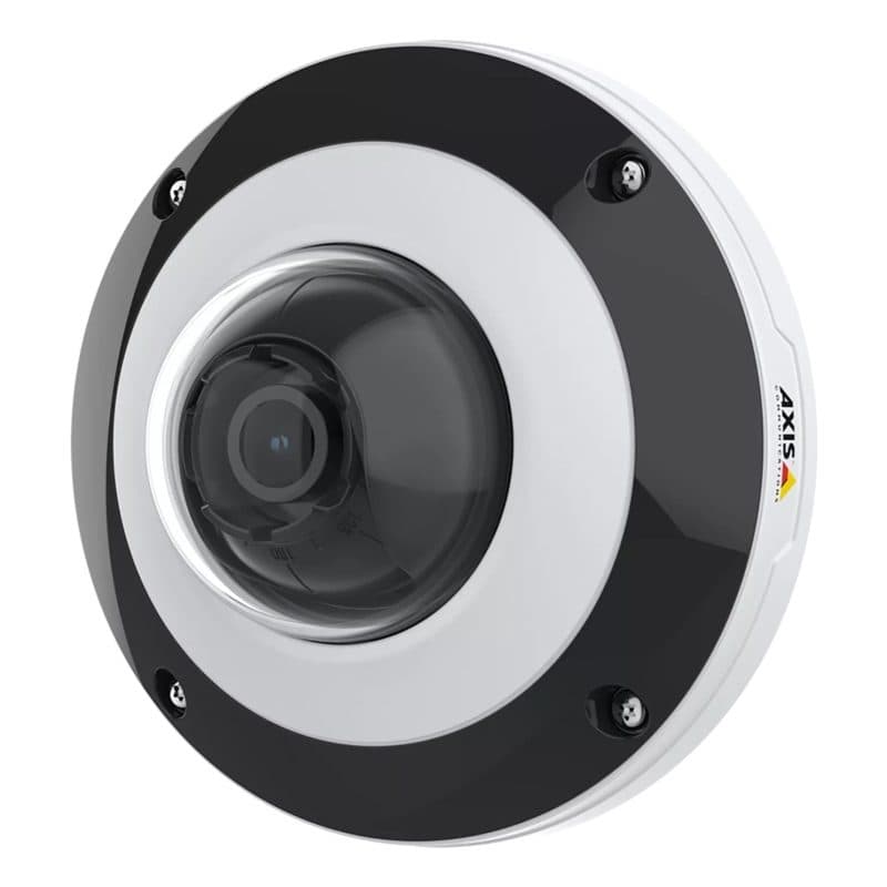 Telecamera di sorveglianza di rete dome per interni ed esterni resistente a vibrazioni e acqua a colori - Axis F4105-LRE