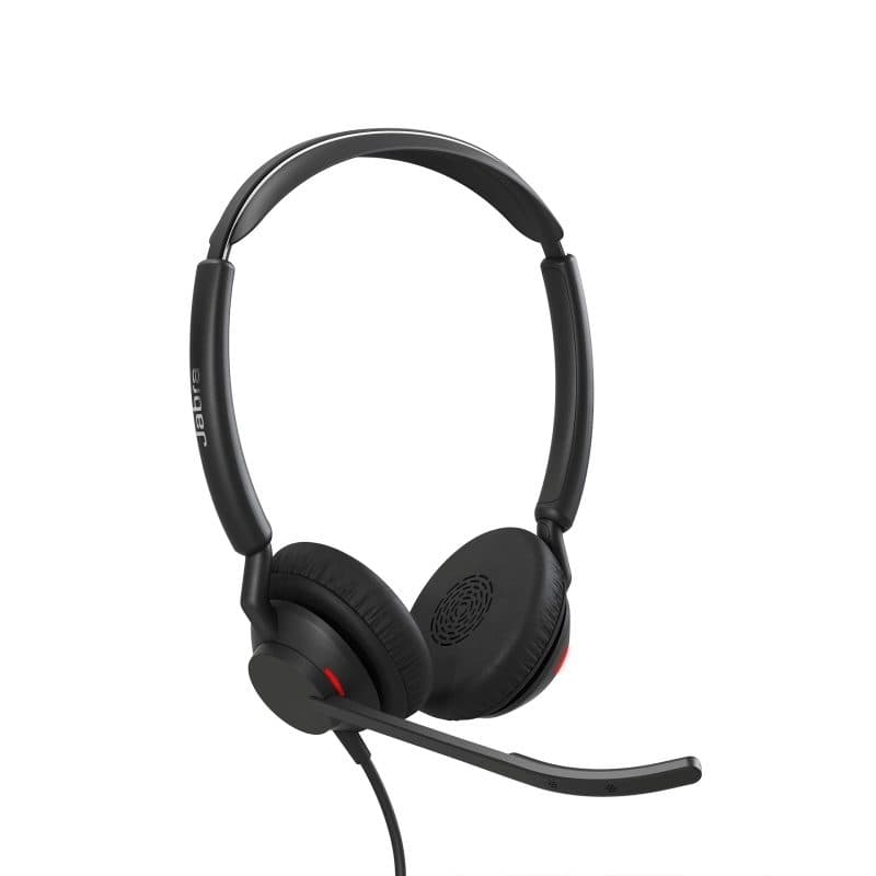 Cuffia headset cablata a padiglione per ufficio USB tipo C nero - Jabra 5099-610-299