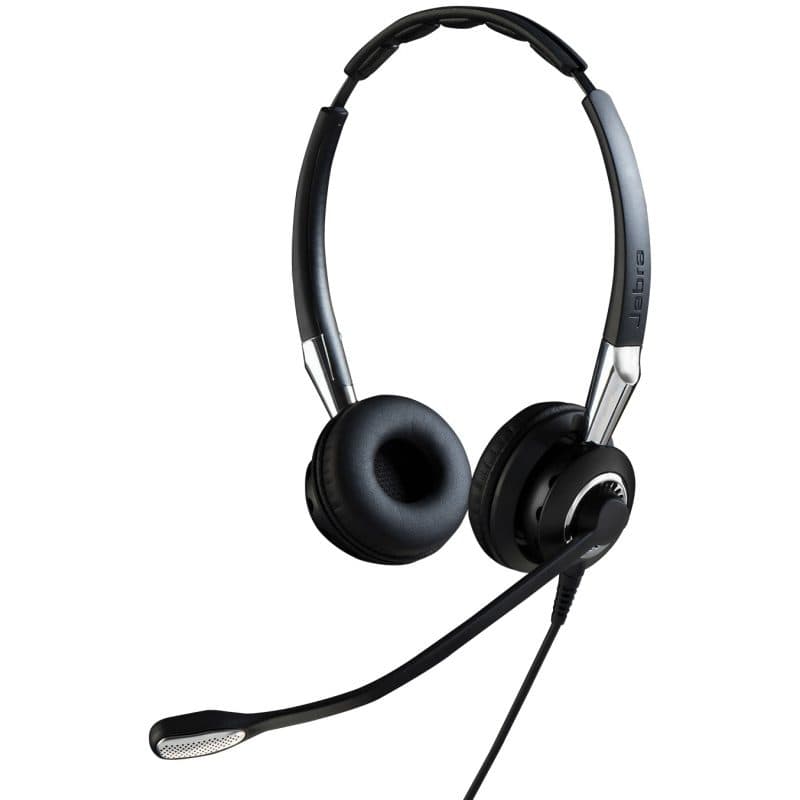 Cuffia cablata a padiglione per ufficio nero - Jabra 2489-820-209