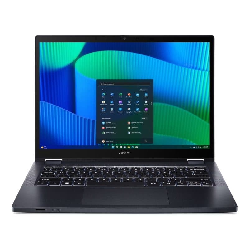 Notebook 2 in 1 ibrido 14 pollici touch screen WUXGA Intel Core Ultra 7 155U 16GB DDR5 - Acer TravelMate TMP414RN-54-TCO-74CP