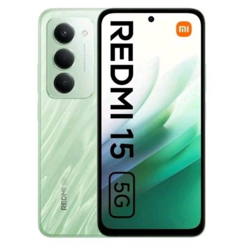 Smartphone 5G dual SIM 6.9 pollici octa core 4GB RAM 128GB Ripple Green - Xiaomi Redmi 15