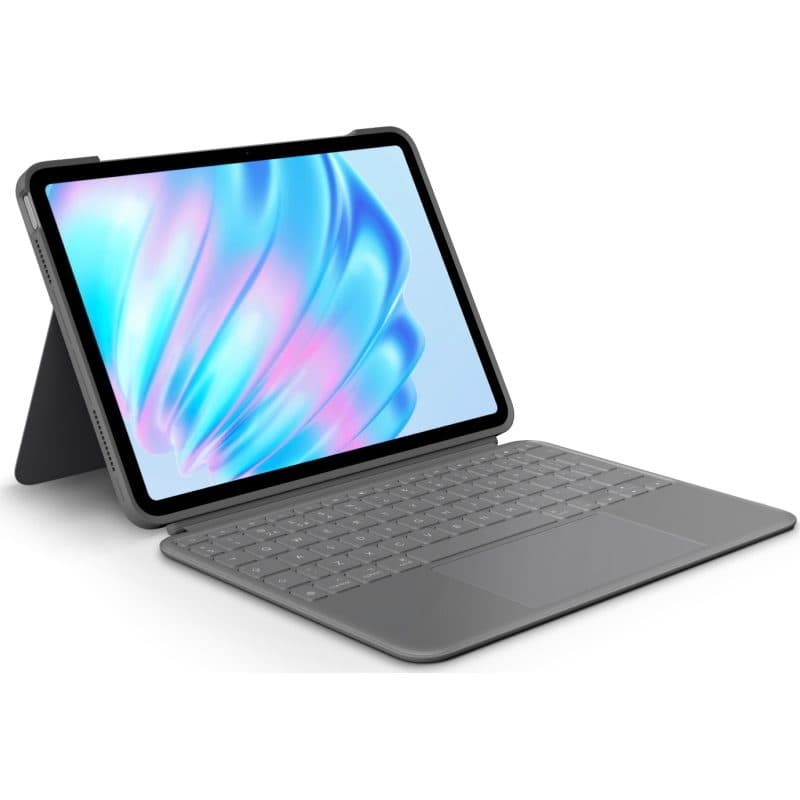 Tastiera layout QWERTY inglese UK Smart Connector grigio - Logitech Combo Touch