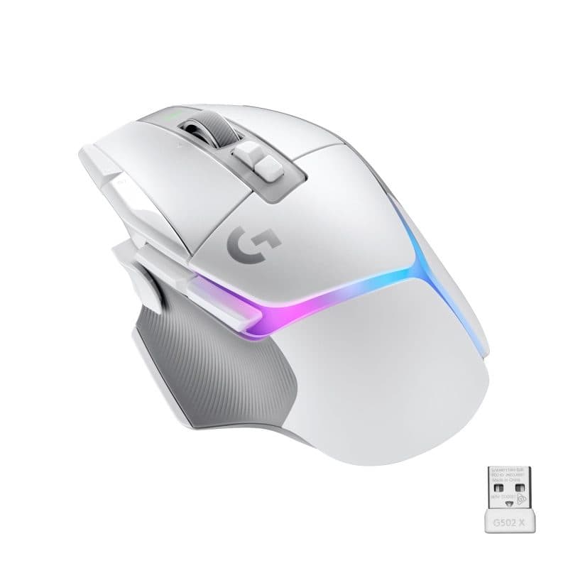 Mouse gaming per mano destra RF wireless ottico 25600 dpi - Logitech G502 X Plus