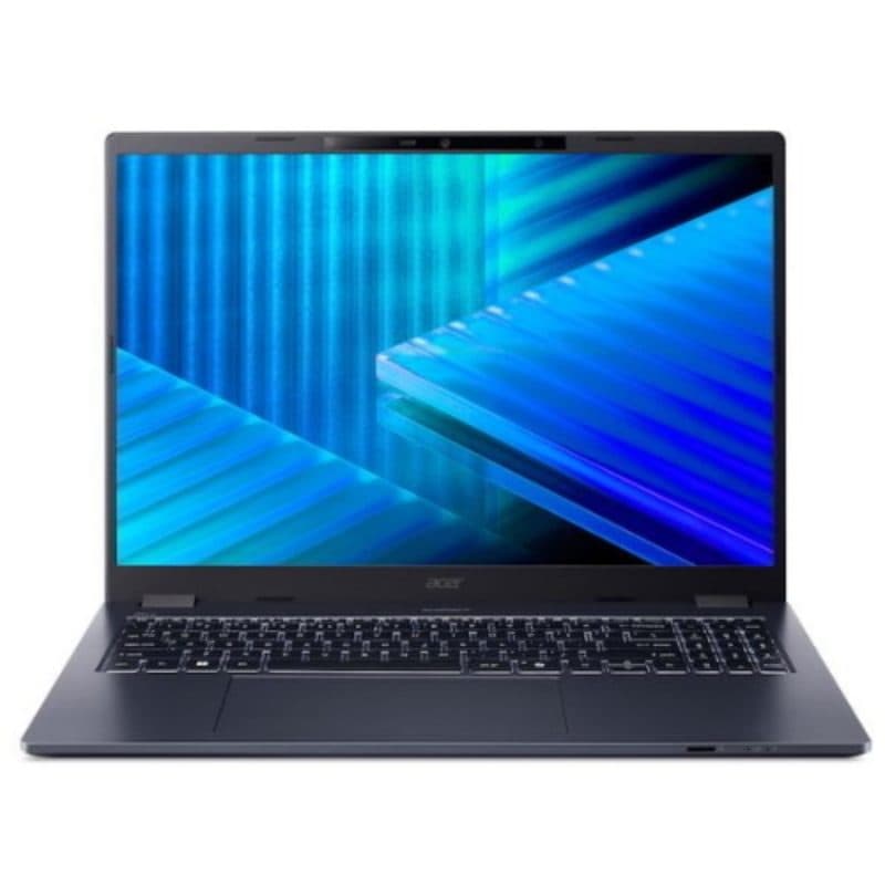 Notebook 16 pollici WUXGA Core Ultra 7 255U 16GB SSD 512GB Windows 11 Pro Slate Blue - Acer TravelMate P4 16 TMP416-54-TCO-79HK