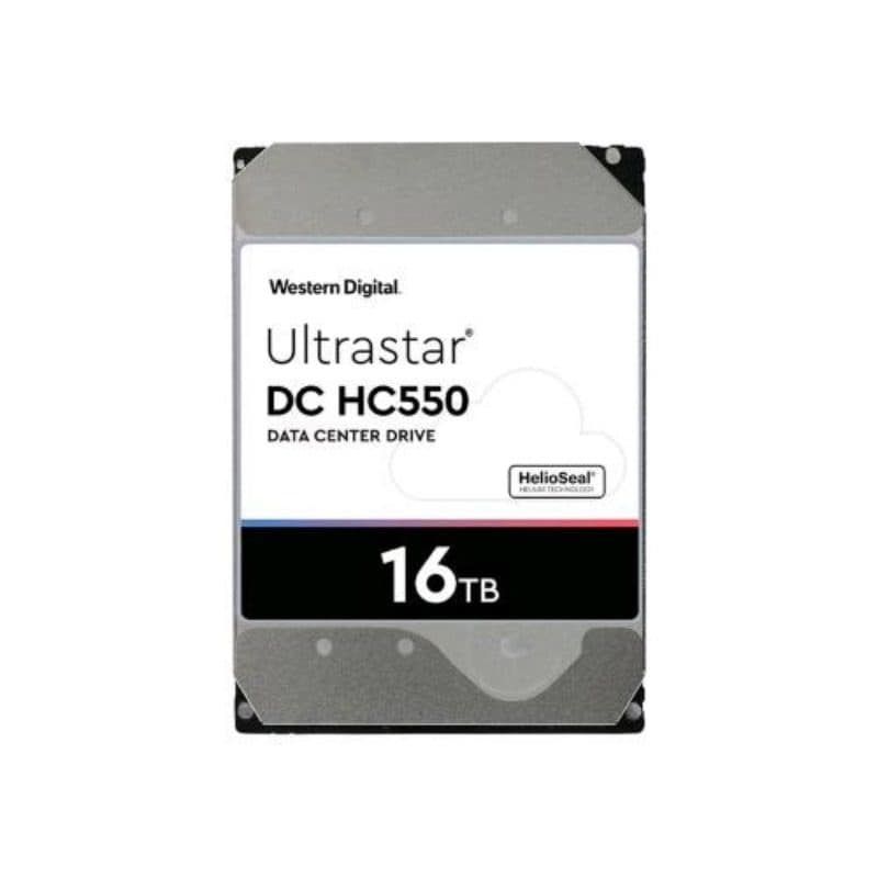 Hard disk HDD 16.000GB (16TB) SAS 3.5 pollici 512MB 7200 rpm - Western Digital Ultrastar DC HC550