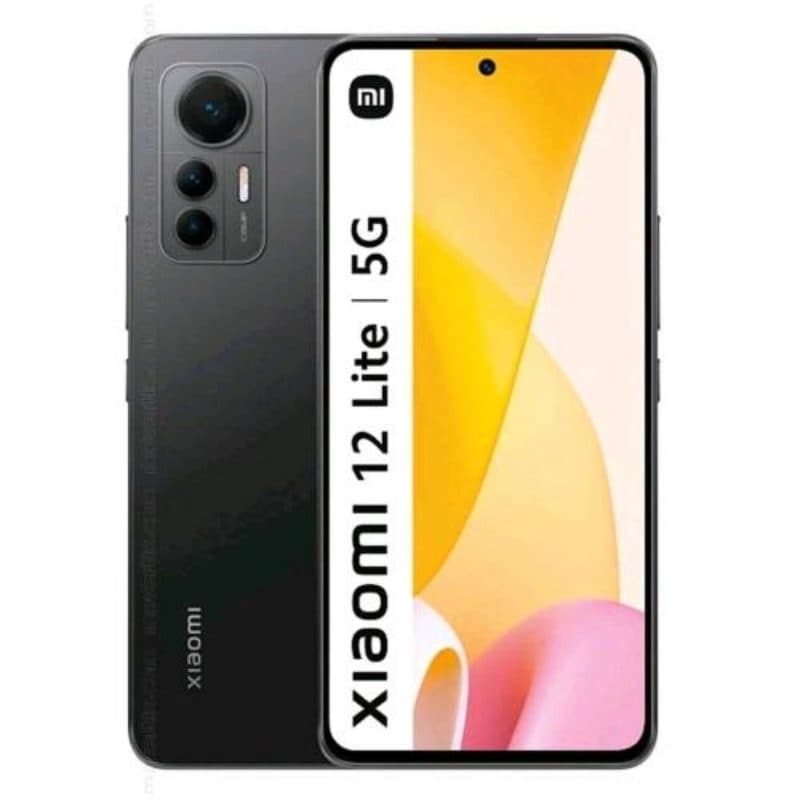 Smartphone 5G dual SIM 6.55 pollici octa core 8GB RAM 128GB nero - Xiaomi 12 Lite