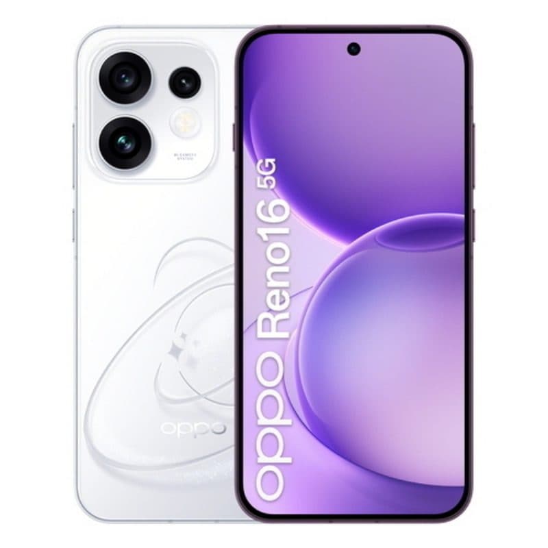 Smartphone 5G dual SIM 6.32 pollici octa core 8GB RAM 512GB Pop White - Oppo Reno 16