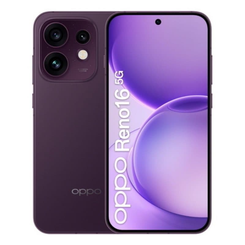Smartphone 5G dual SIM 6.32 pollici octa core 8GB RAM 512GB Purple Black - Oppo Reno 16